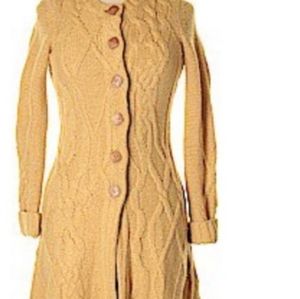 Anthro faraway from close duster-cardigan